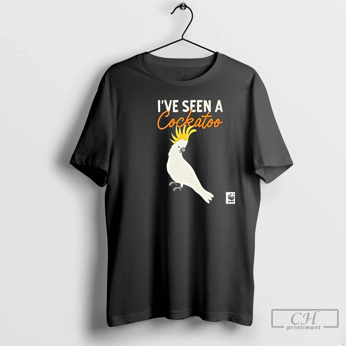 Ive Seen Cockatoo Circle Black