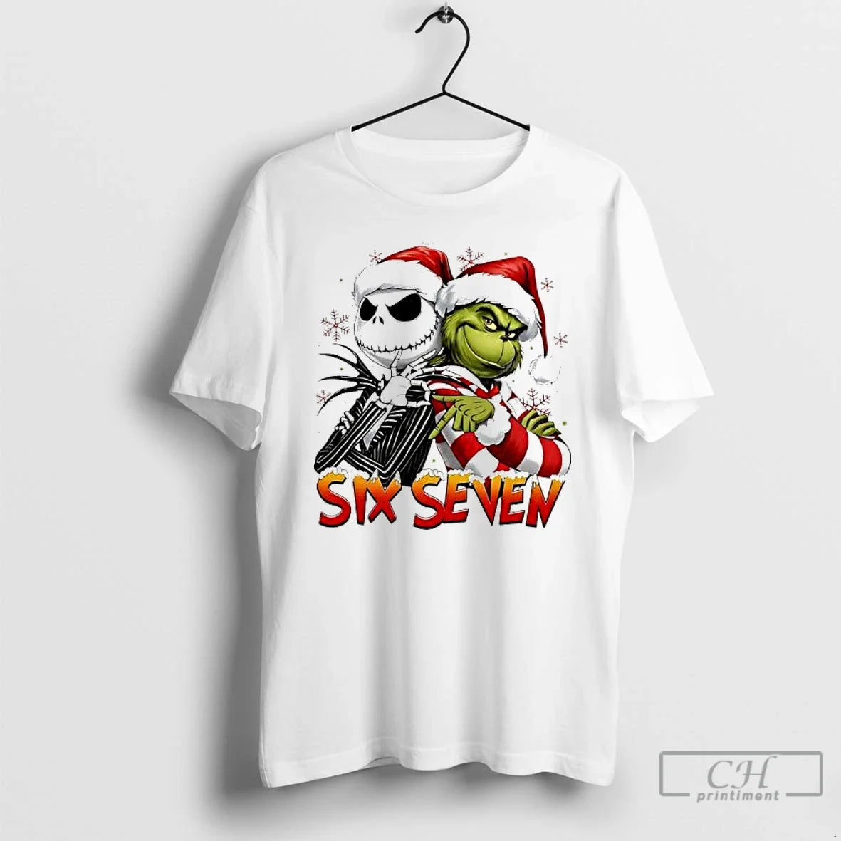 Jack Skellington Grinch Six Seven Merry