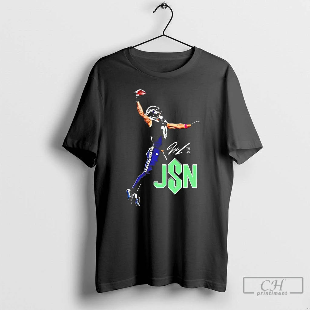 Premium Jaxon Smith Njigba Touchdown Celebration Signature