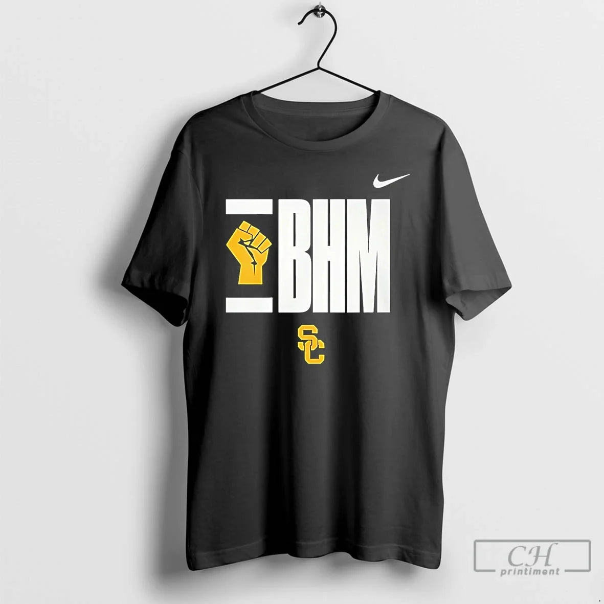 Jazz Davidson Wearing Bhm Usc Basketball Logo