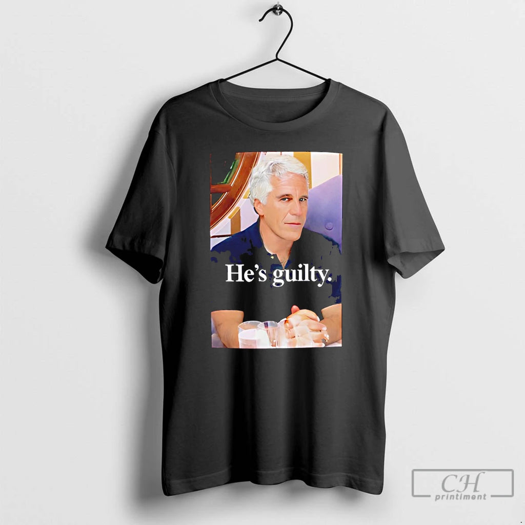 Premium Jeffrey Epstein Hes Guilty