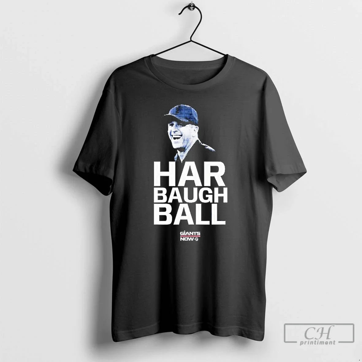 John Harbaugh Ball Ney York Gaints Coach