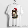 Jolly Cat Hat Santa Lights