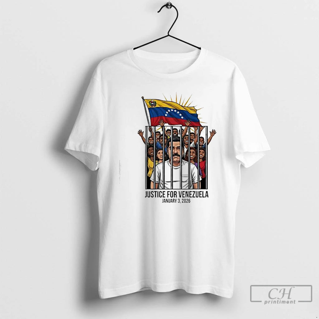 Premium Justice For Venezuela January 3rd 2026 Graphic