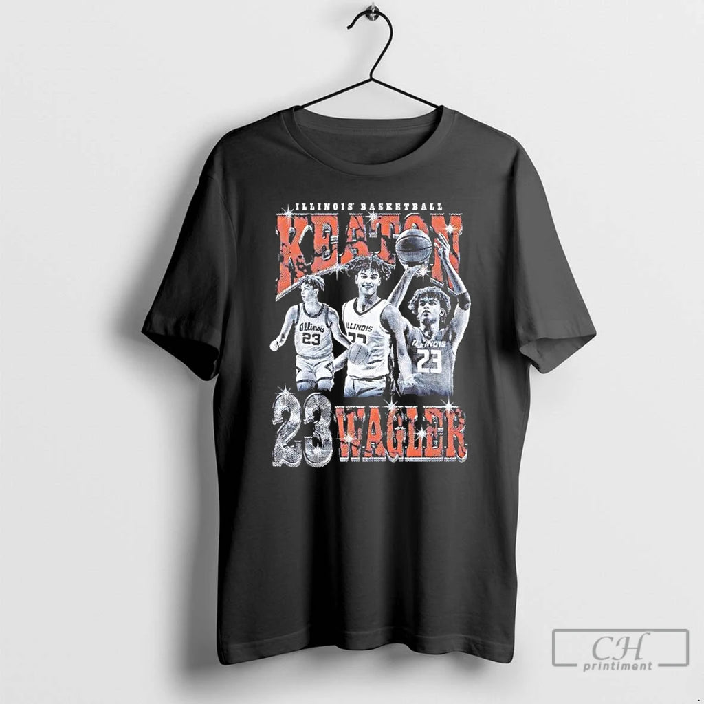 Premium Keaton Wagler 90s Picture Collage Illinois Fighting Illini