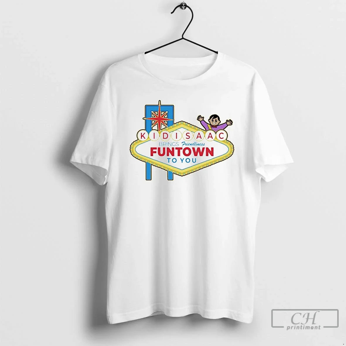Kid Isaac Funtown Vegas Sign Ornaments