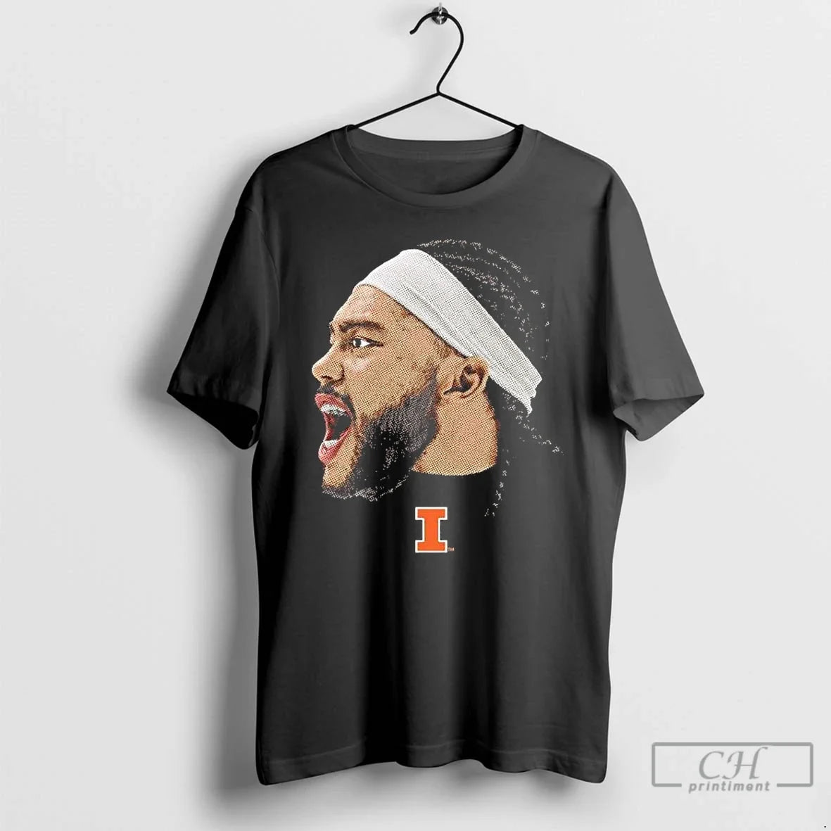 Kylan Boswell Portrait Head Illinois Fighting Illini