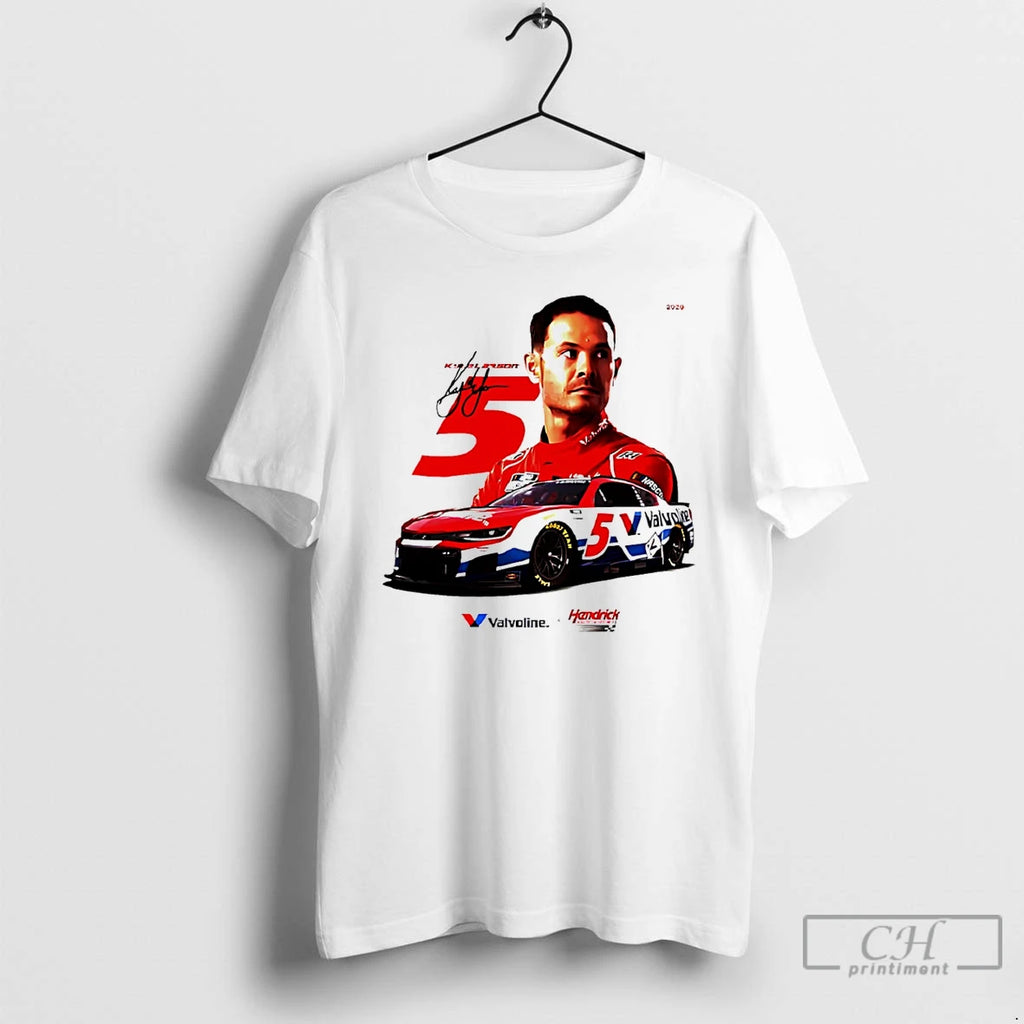 Premium Kyle Larson 2026 Nascar Cup Series New No 5 Valvoline Chevrolet Paint Scheme Revealed