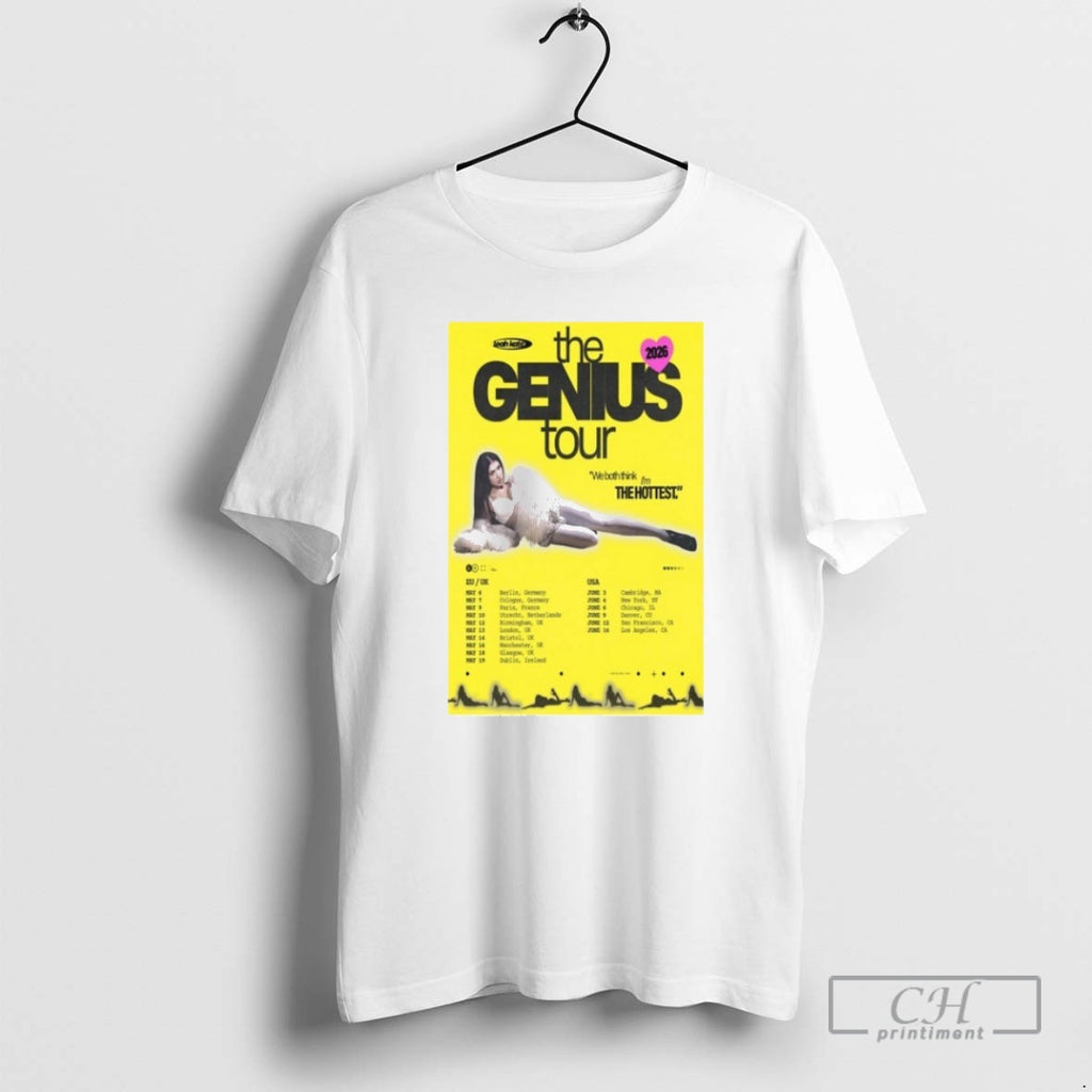 Premium Leah Kate The Genius Tour 2026 Shirt Sweater