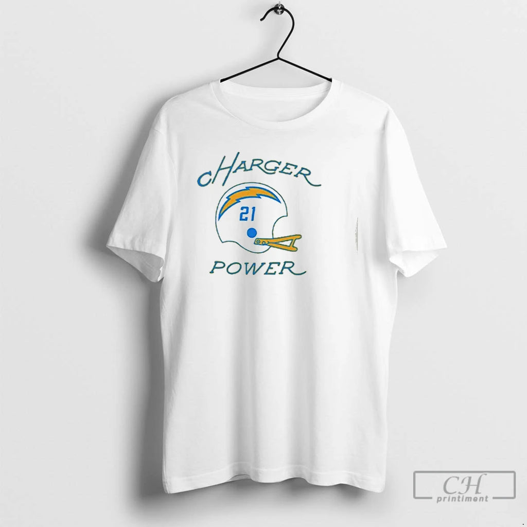 Premium Los Angeles Chargers Charger Power T Shirts