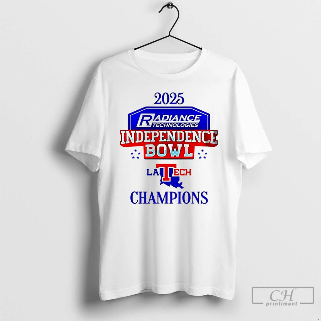 Premium Louisiana Tech Bulldogs Independence Bowl Champions 2025 Logo