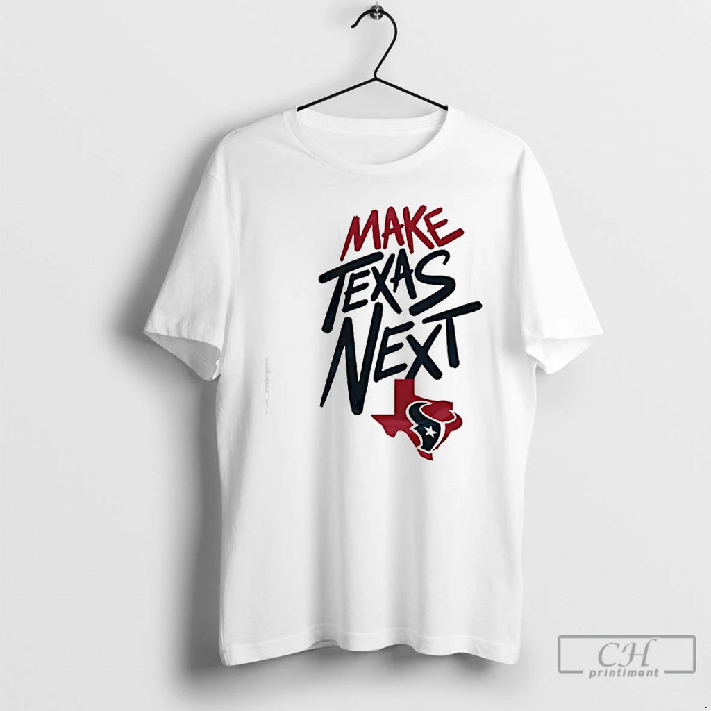Premium Make Texas Next Houston Texans Logo
