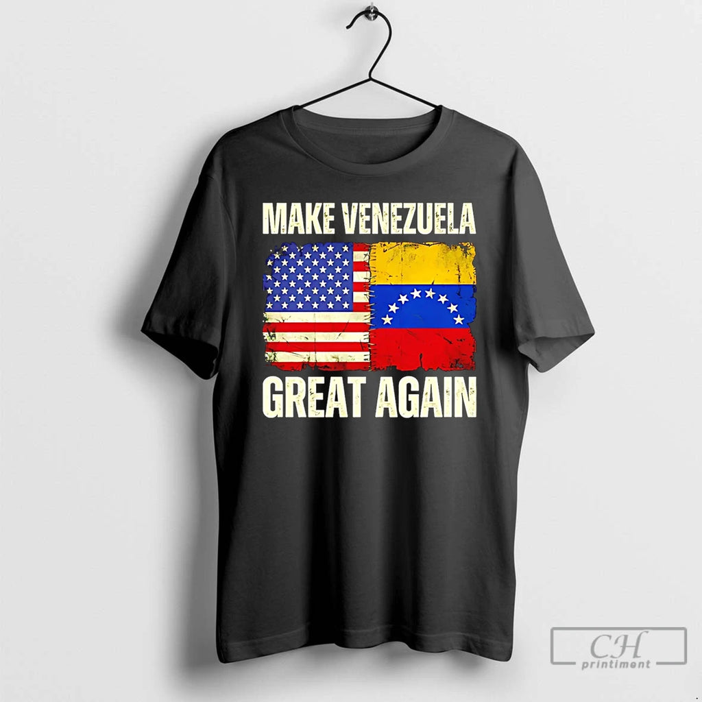 Premium Make Venezuela Great Again Flag Funny