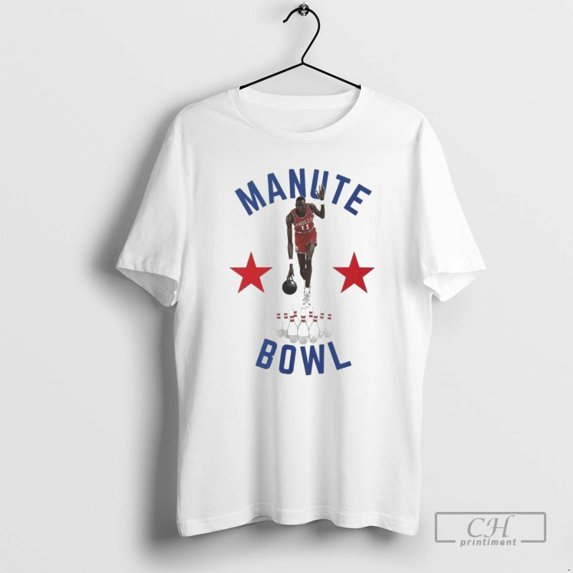 Manute Bol Manute Bowl Philadelphia 76ers Shirt