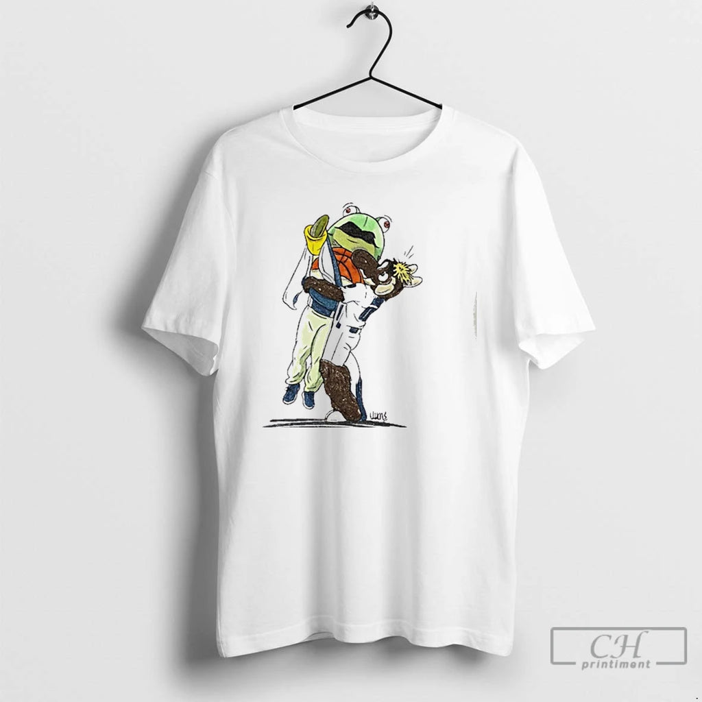 Premium Mariner Moose Hug Humpy Salmon Seattle Mariners Mllb 2025 T Shirts