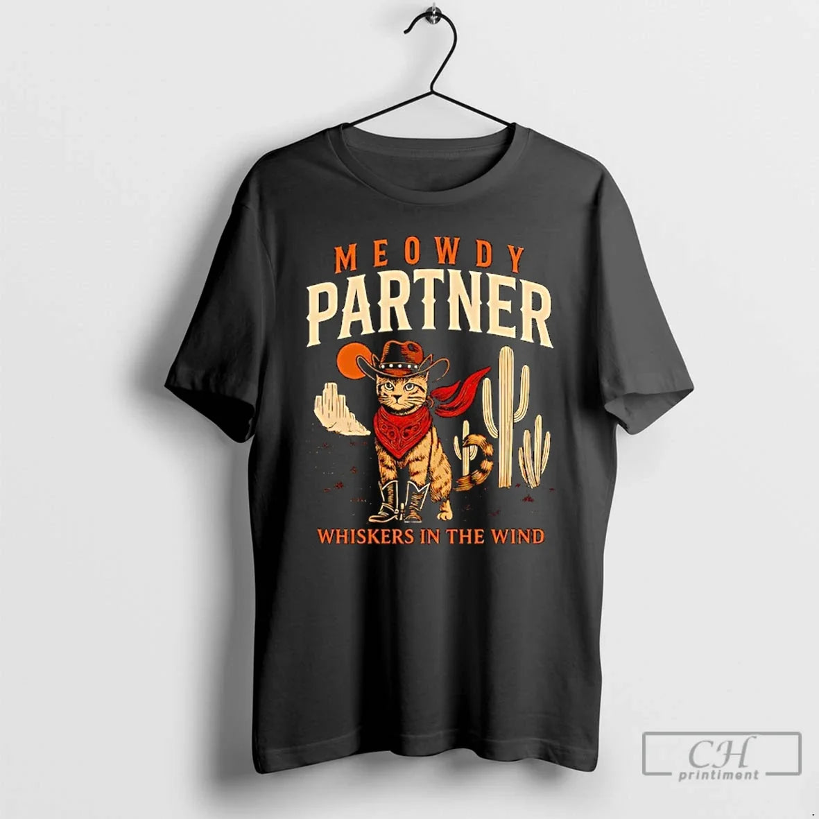 Meowdy Partner Cowboy Cat