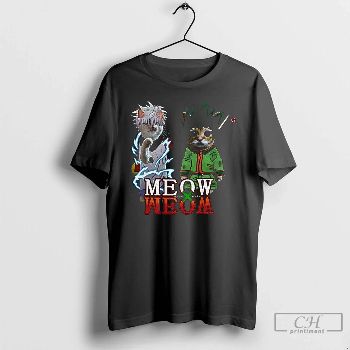Meowxmeow Hxh Gonxkillua Cat Anime