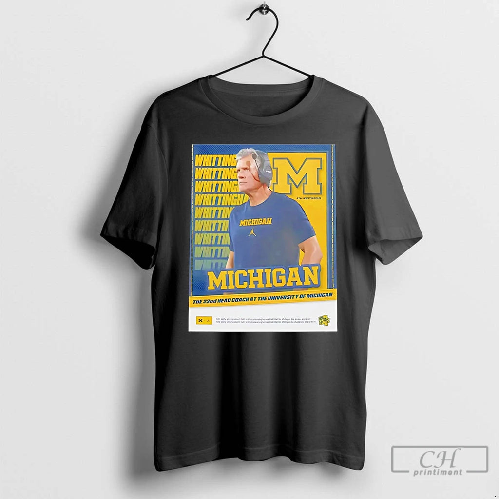 Premium Michigan 22nd Head Coach Kyle Whittingham Show Your Wolverine Pride