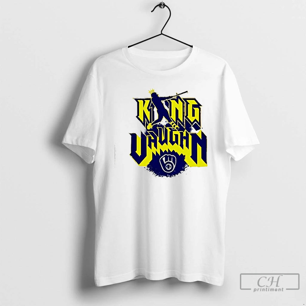 Premium Milwaukee Brewers King Vaughn Baseball