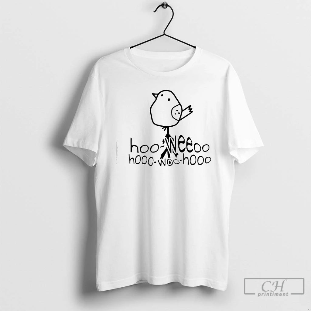 Premium Minimalist Line Art Birdsong Morning Dove Doodle Graphic