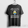 Premium Minion Omg I Have Finally Discovered Whats Wrong With My Brain On The Left