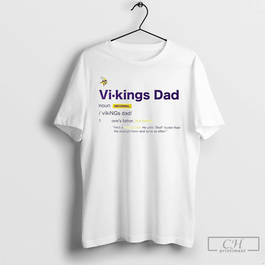 Premium Minnesota Vikings Dad Definition Ornaments T Shirts