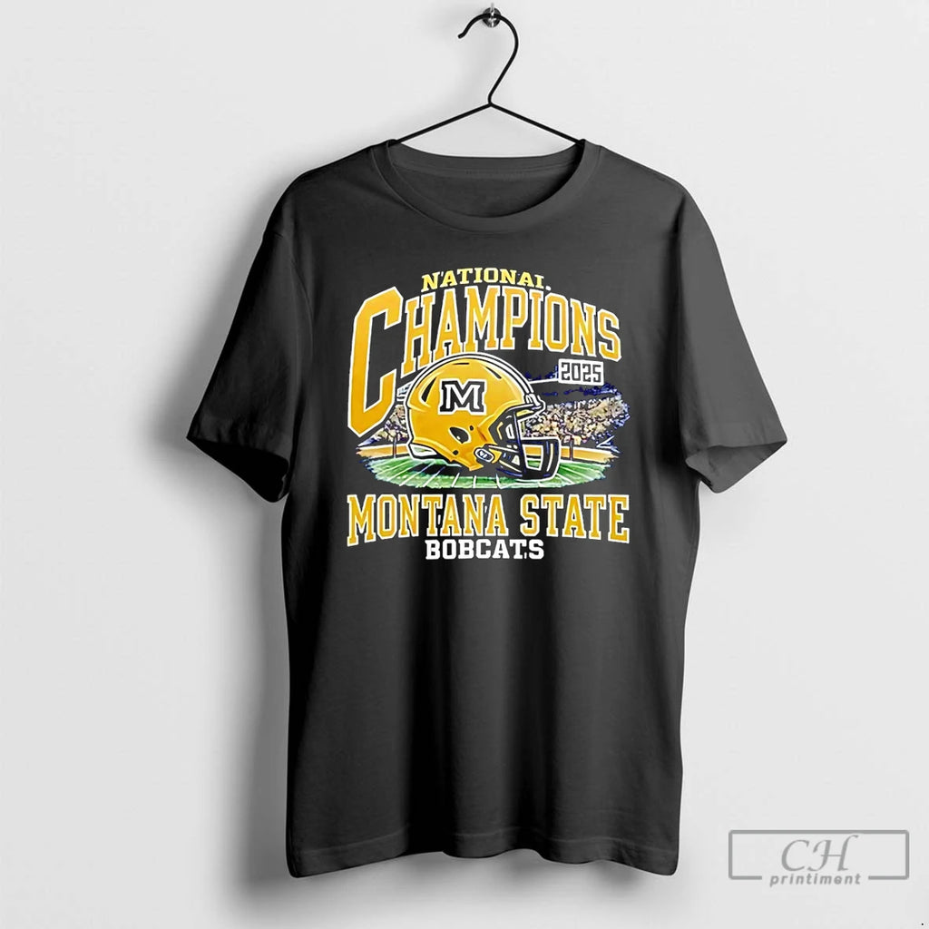 Premium Montana State Football Division I Football National Champions 2025 Helmet