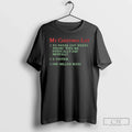 My List Figure Out Whats Wrong Me Physically Mentally Ornaments