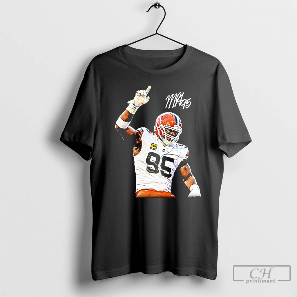 Premium Myles Garrett Cleveland Browns Sack King Signature
