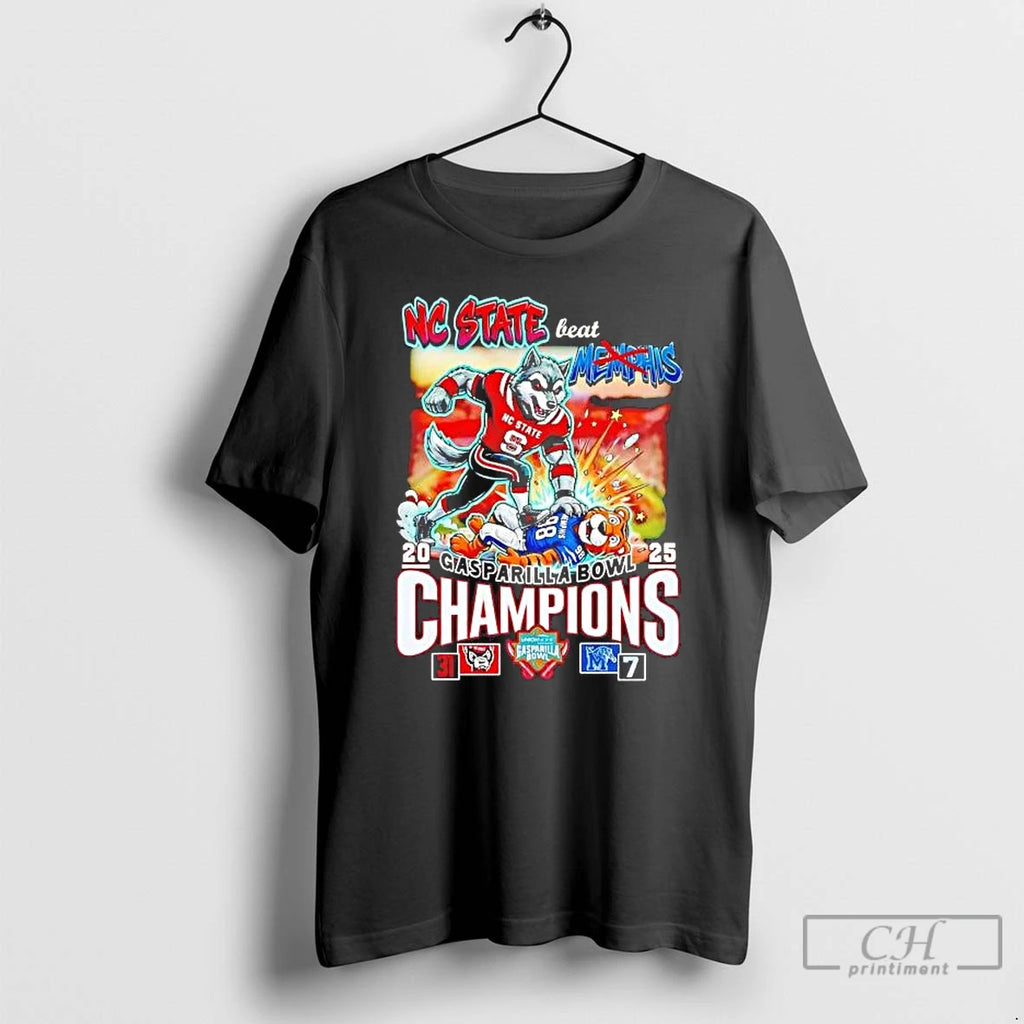 Premium Nc State Beat Memphis 2025 Gasparilla Bowl Champions Score