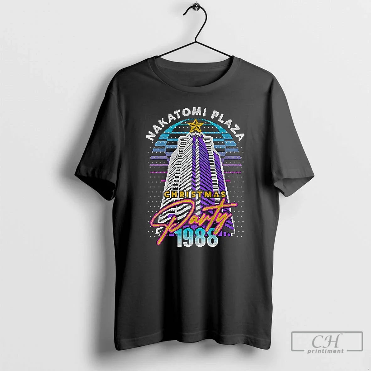 Nakatomi Plaza Party 1988 Xmas Funny 80s Die Movie