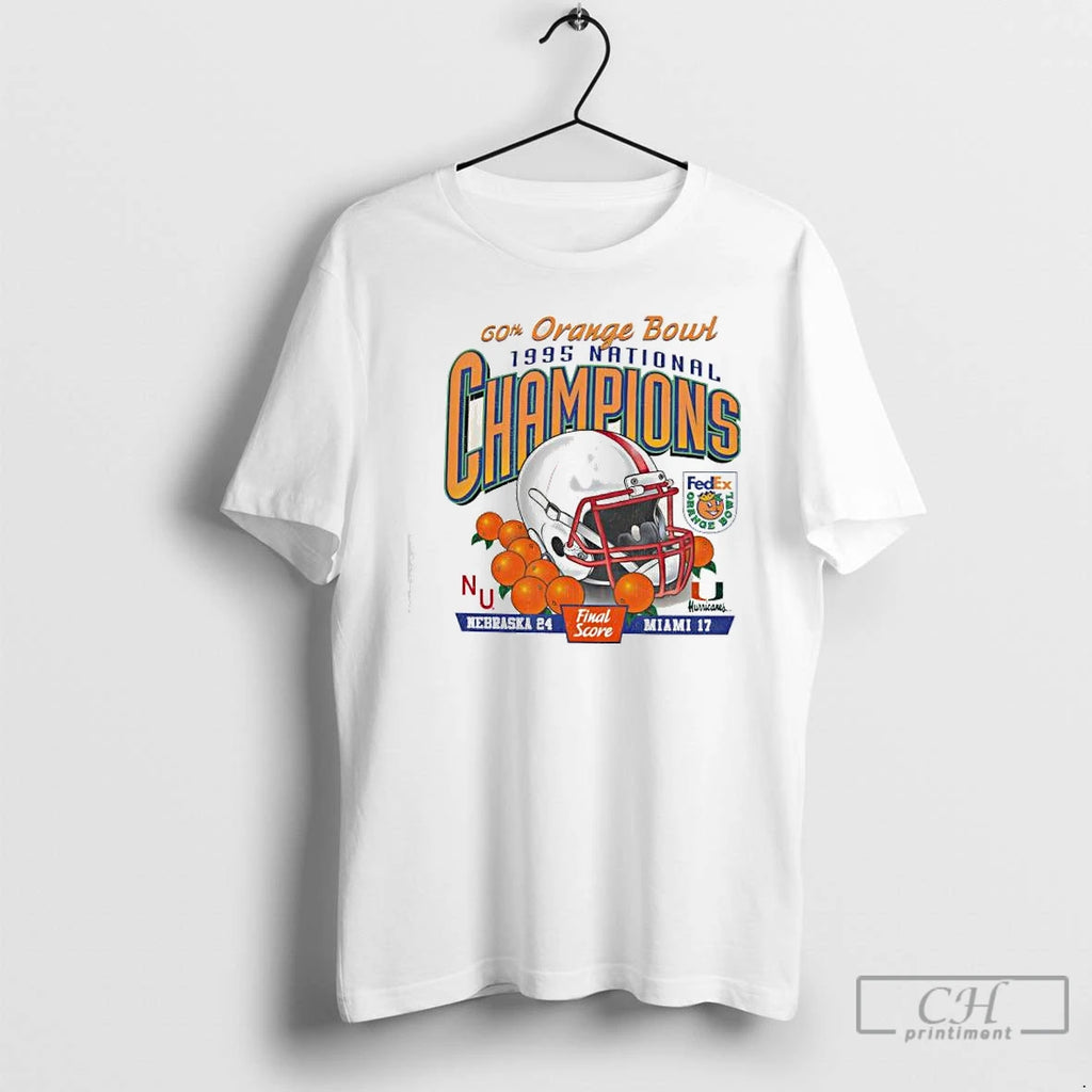 Premium Nebraska Cornhuskers Orange Bowl Champions 1995