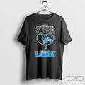 Never Underestimate Nurse Who Loves Detroit Lions Stethoscope
