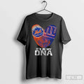 New York City Sports Mets X Giants My Dna Fingerprint Heart
