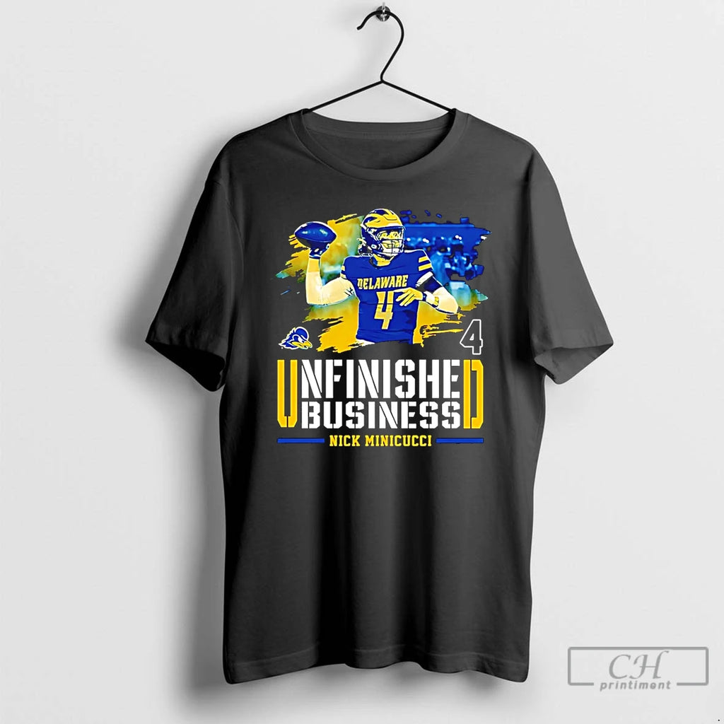 Premium Nicholas Minicucci Unfinished Business Delaware Fightin Blue
