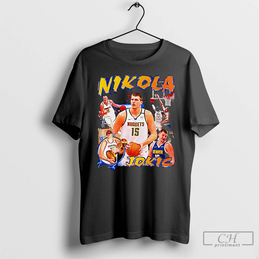 Premium Nicola Jokic Nikola Jokic Denver Nuggets Graphic