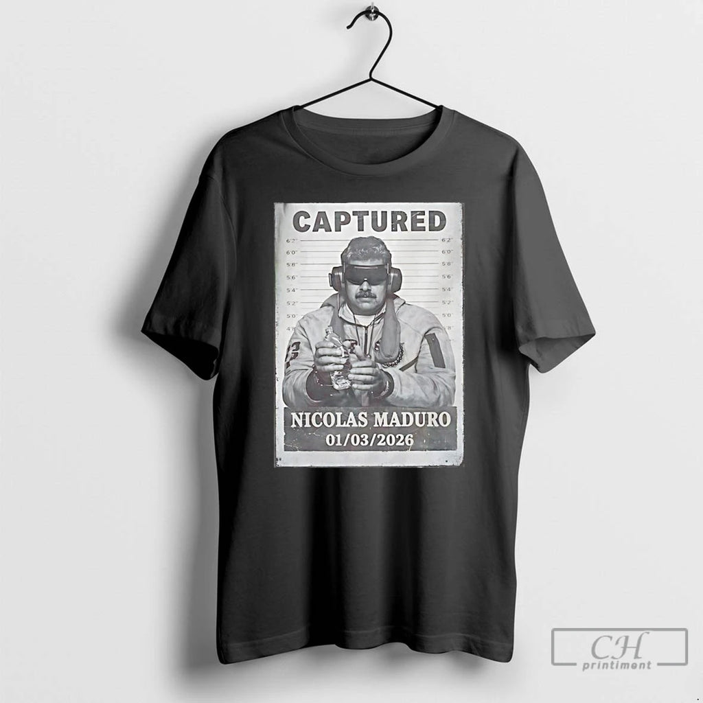 Premium Nicolas Maduro Mugshot Captured Graphic