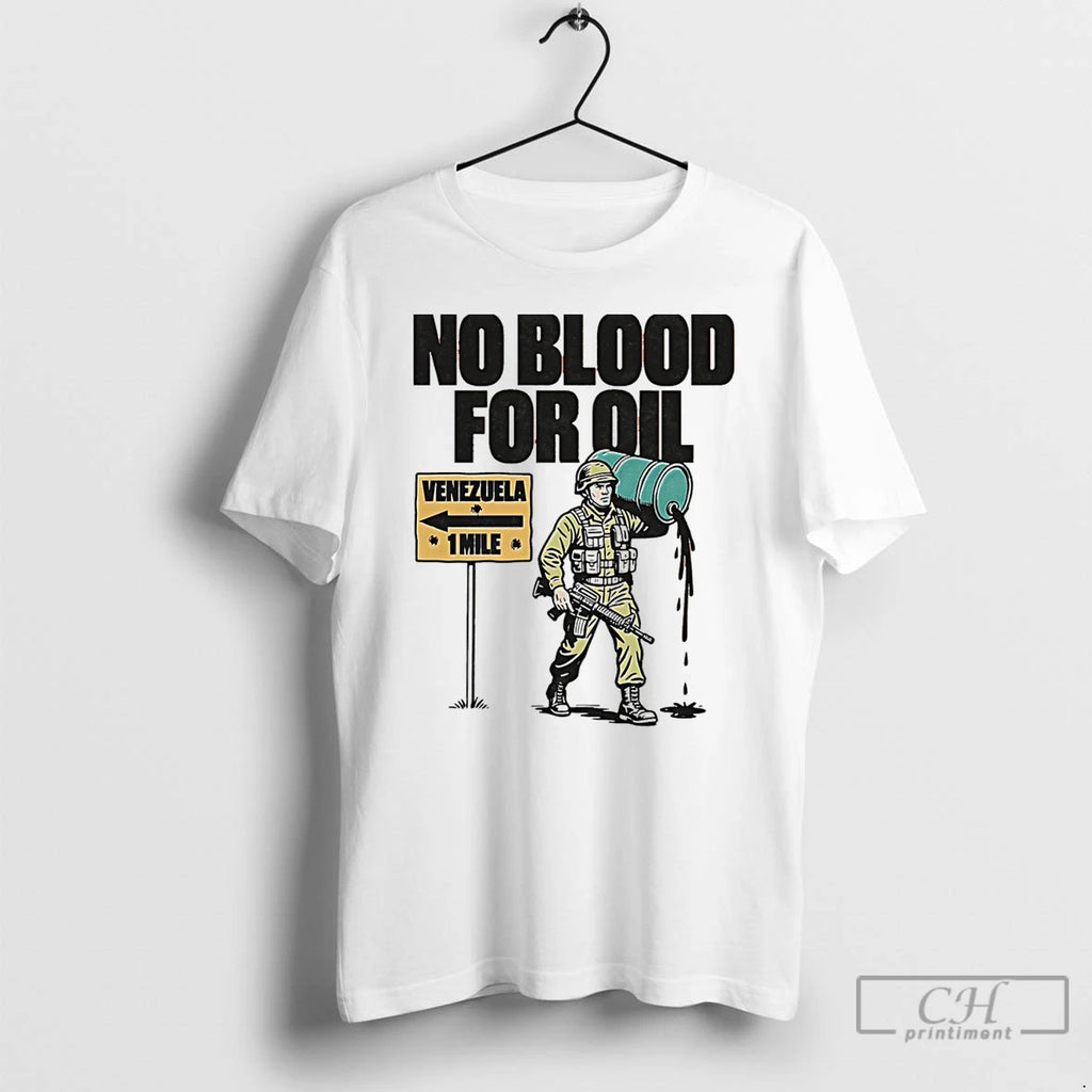 Premium No Blood For Oil Venezuela 1 Mile
