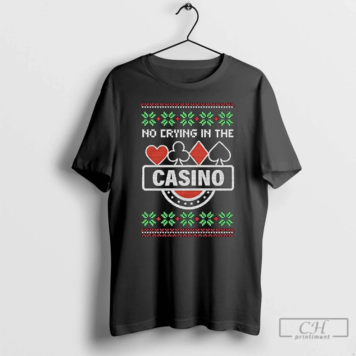 No Crying Casino Ugly Ornaments