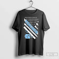 North Carolina Tar Heels X Teacher American Flag