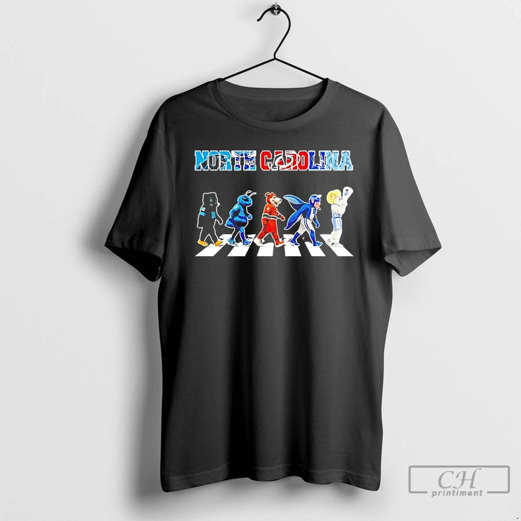 Premium North Carolina Sports Teams Mascot Abbey Road