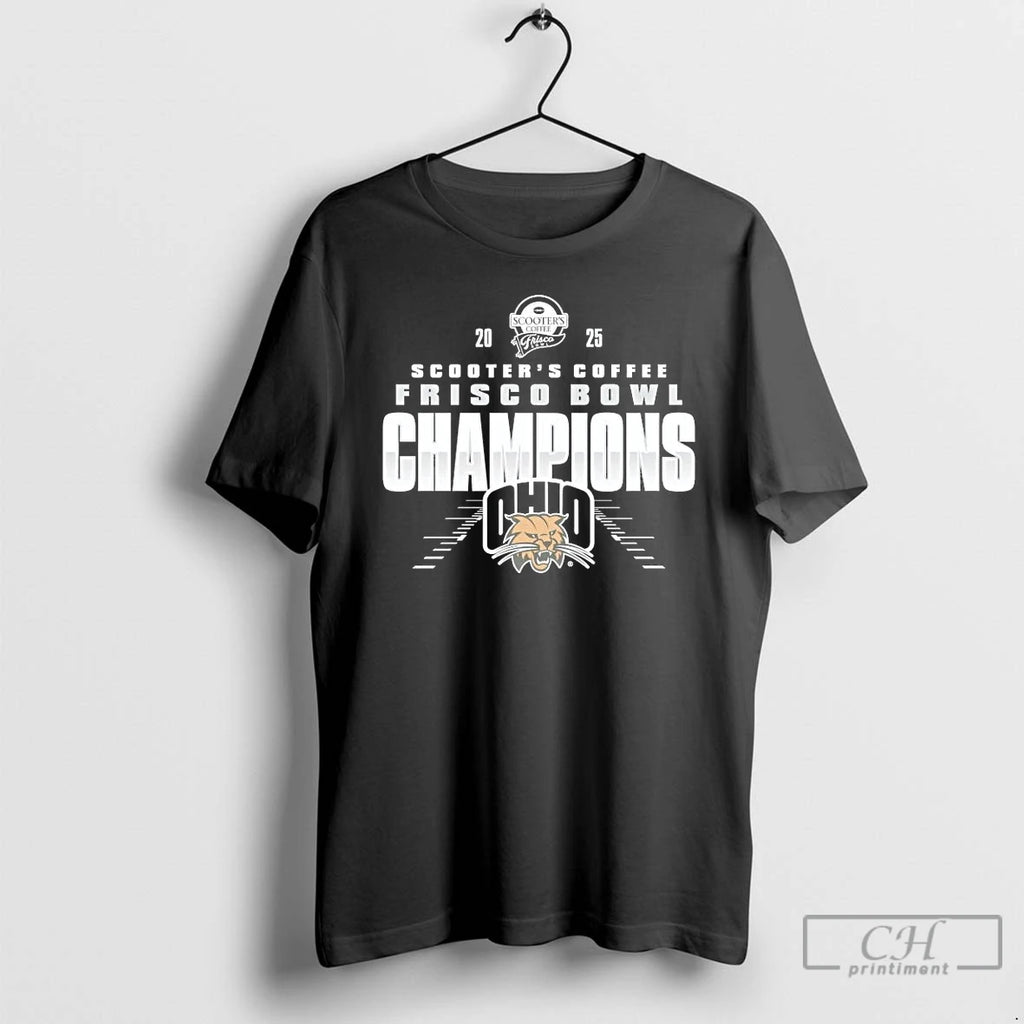 Premium Ohio Bobcats 2025 Frisco Bowl Champions