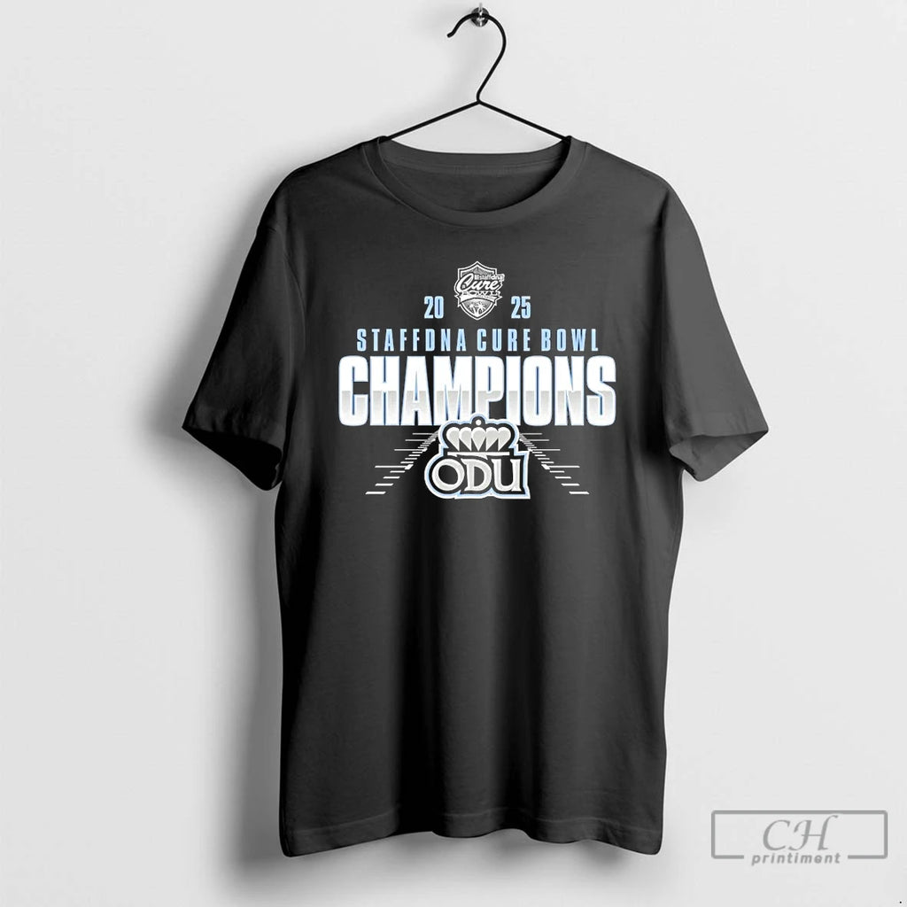 Premium Old Dominion Monarchs 2025 Staffdna Cure Bowl Champions