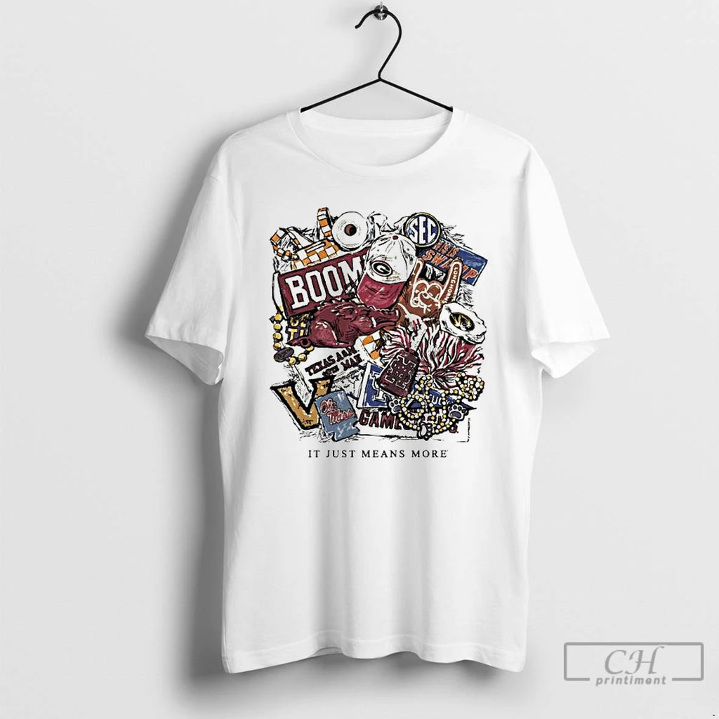 Premium Ole Miss Sec Gameday It Just M Eans More Ornaments T Shirts
