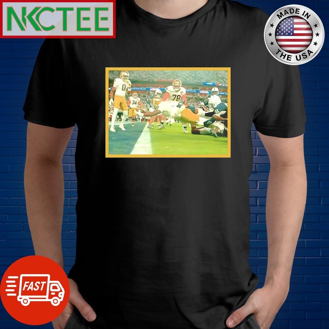 Premium Penn State Nittany Lions football National Championship Jeremiah Love huge fly photo shirt