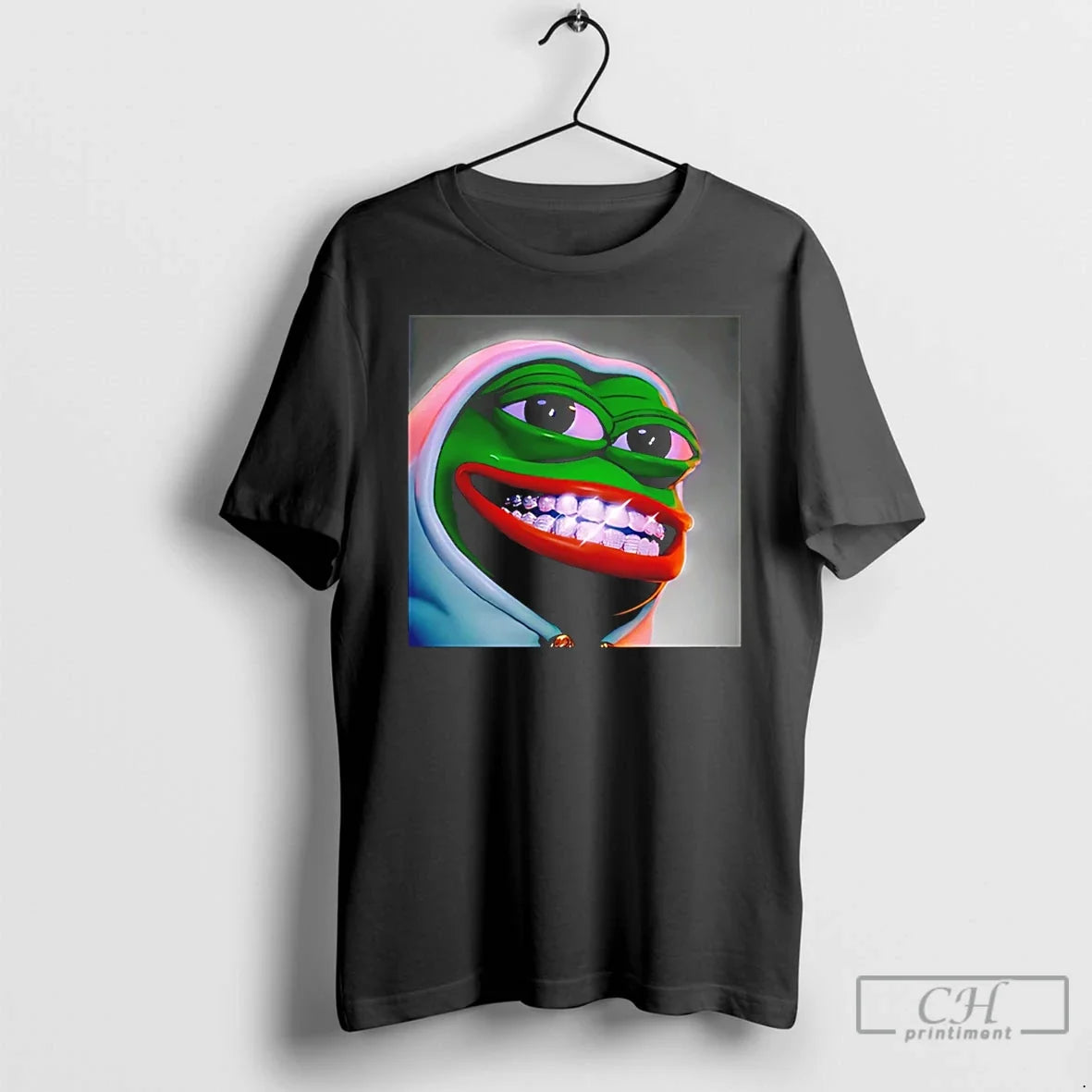 Pepe Frog Diamond Teeth