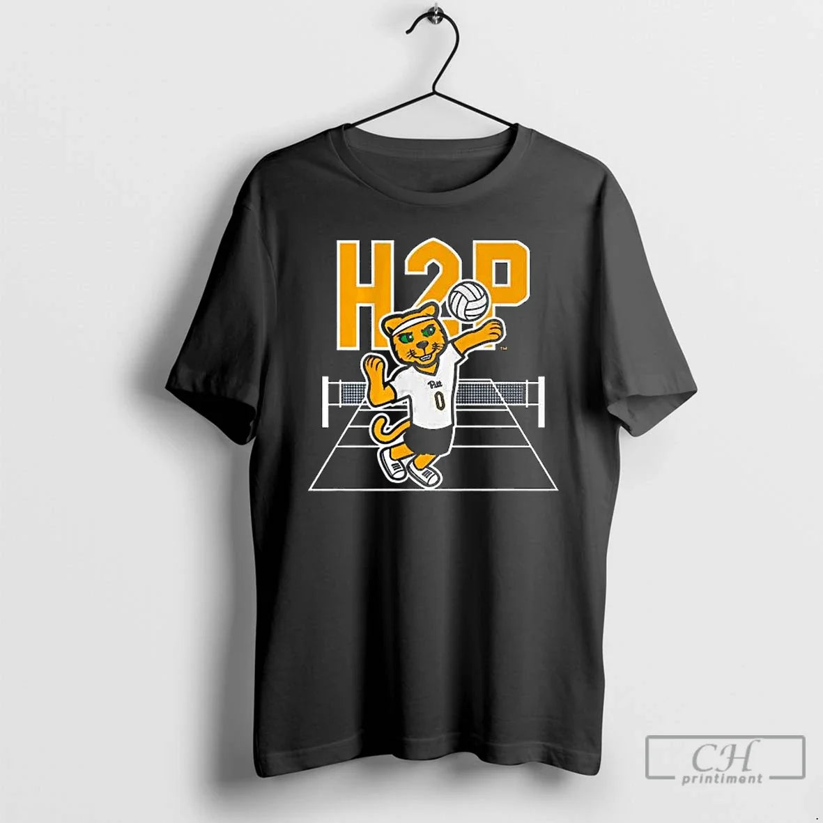 Pitt Volleyball Roc Logo