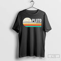 Premium Pluto Never Forget Logo Vintage