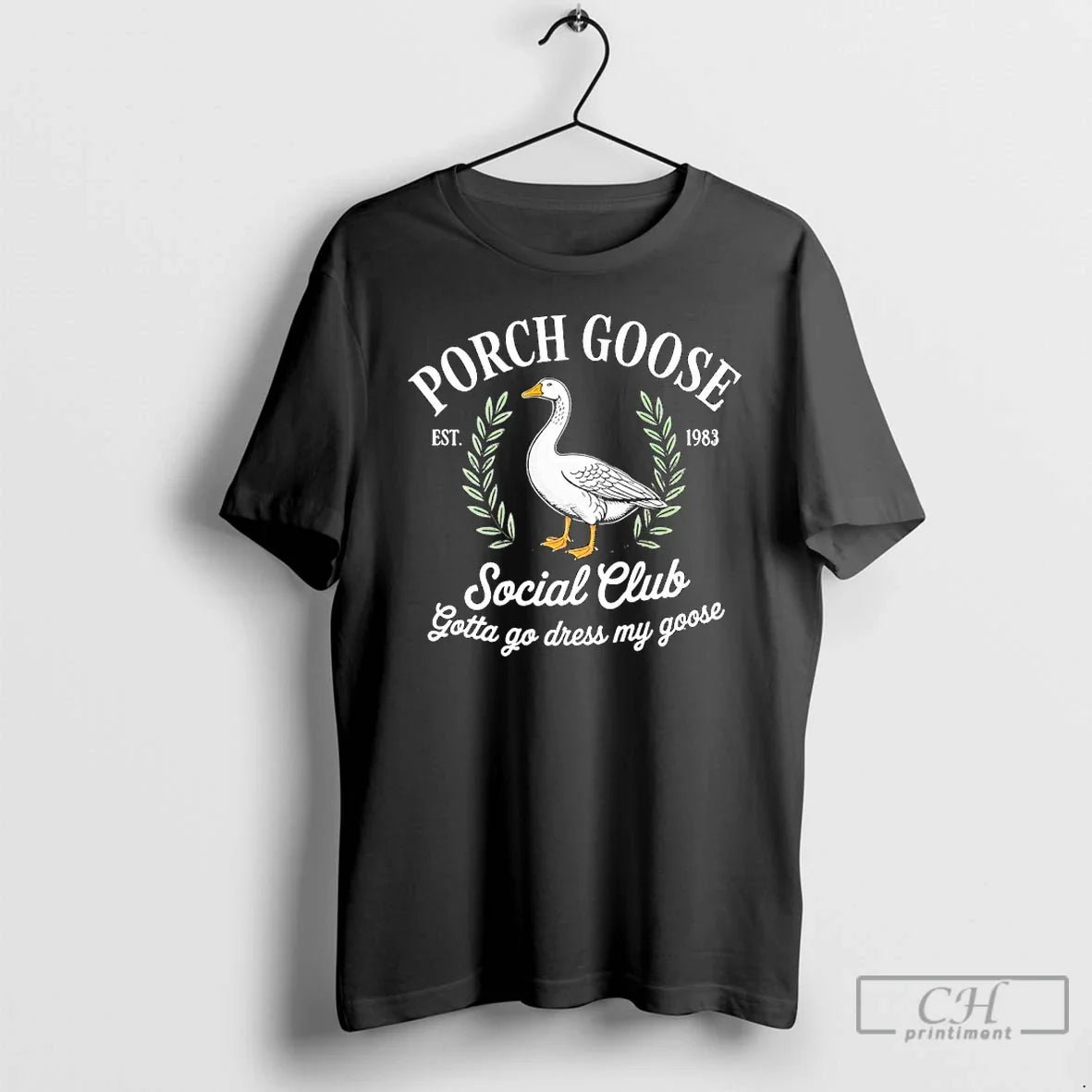 Porch Goose Ssocial Club Gotta Go Dress My Goose Est 1983 Vintage