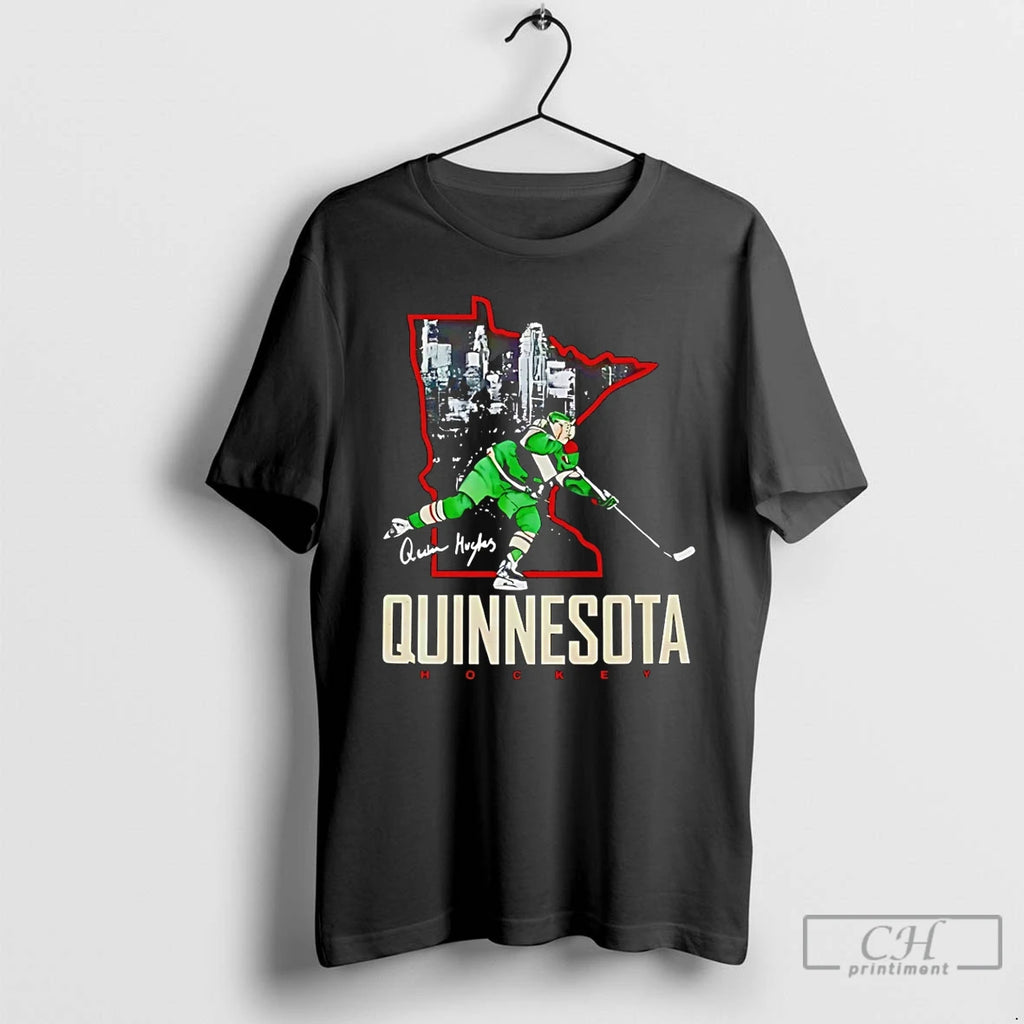 Premium Quinn Hughes Minnesota Quinnesota State Of Hockey
